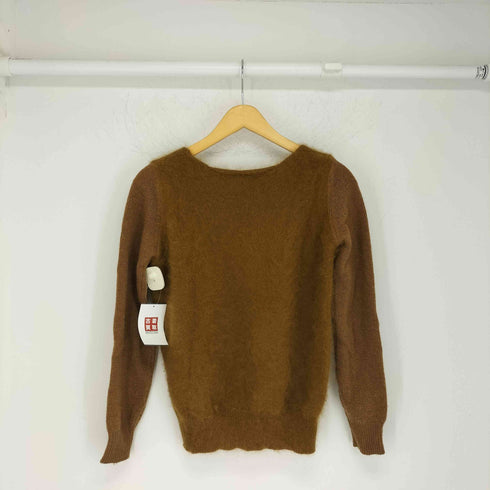 ロベルトコリーナ ROBERTO COLLINA アンゴラ混 シャギーニット レディース